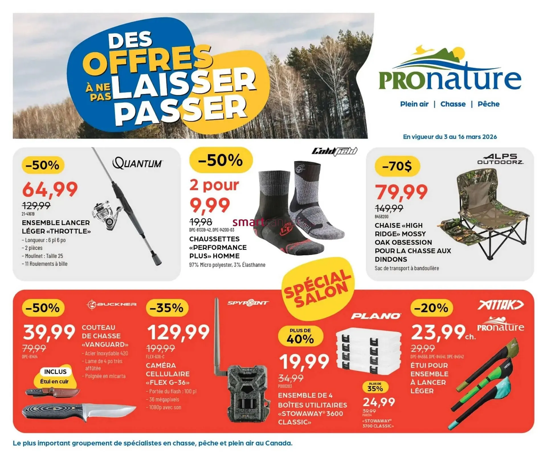 Pronature flyer from March 3 to March 16 2026 - flyer page 1