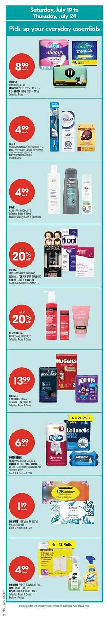 Shoppers Drug Mart flyer from July 19 to July 25 2025 - flyer page 4