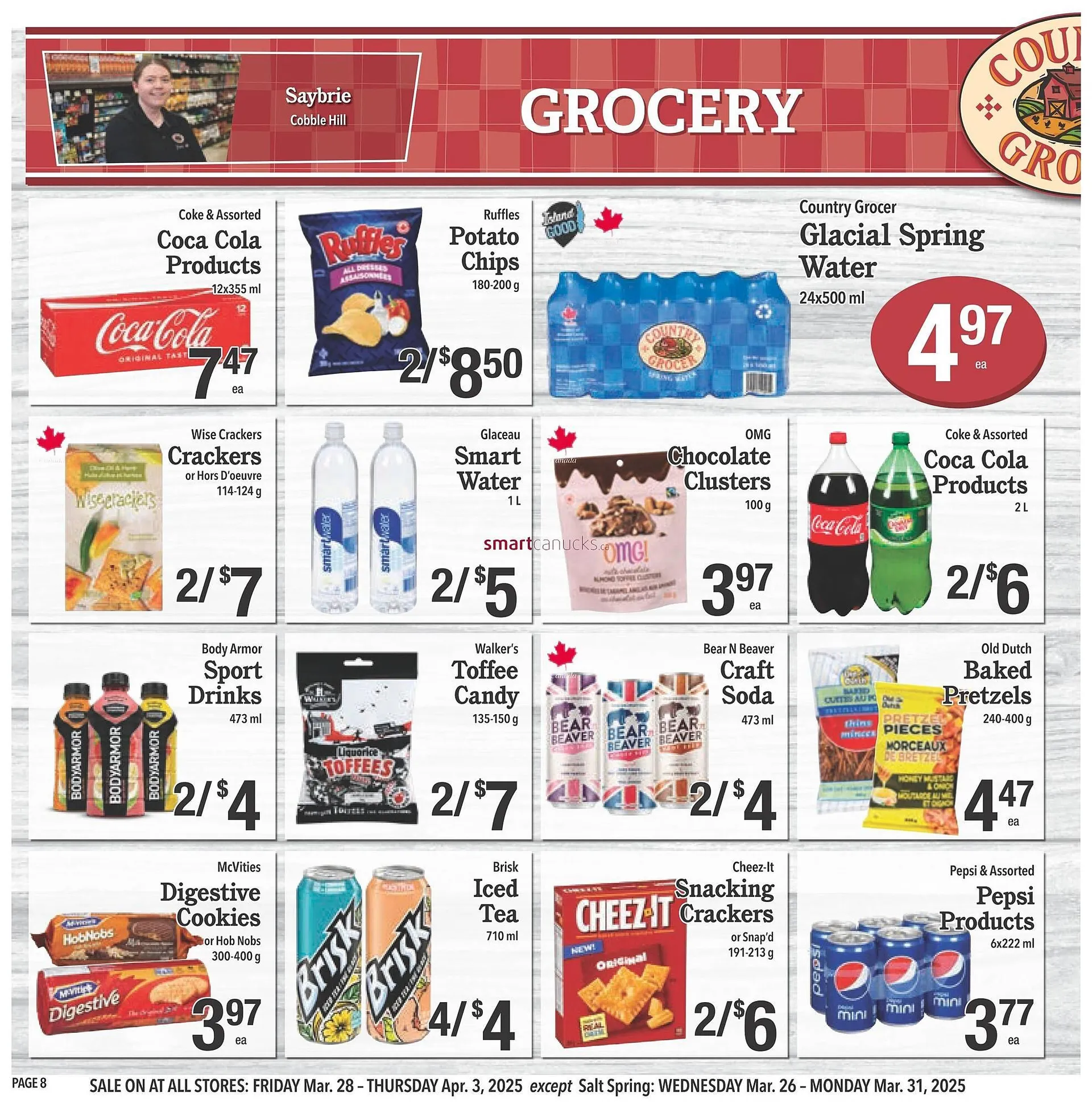Country Grocer flyer from March 27 to April 2 2025 - flyer page 8
