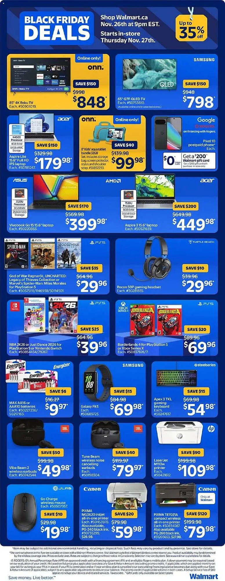 Walmart flyer from November 26 to December 2 2025 - flyer page 7