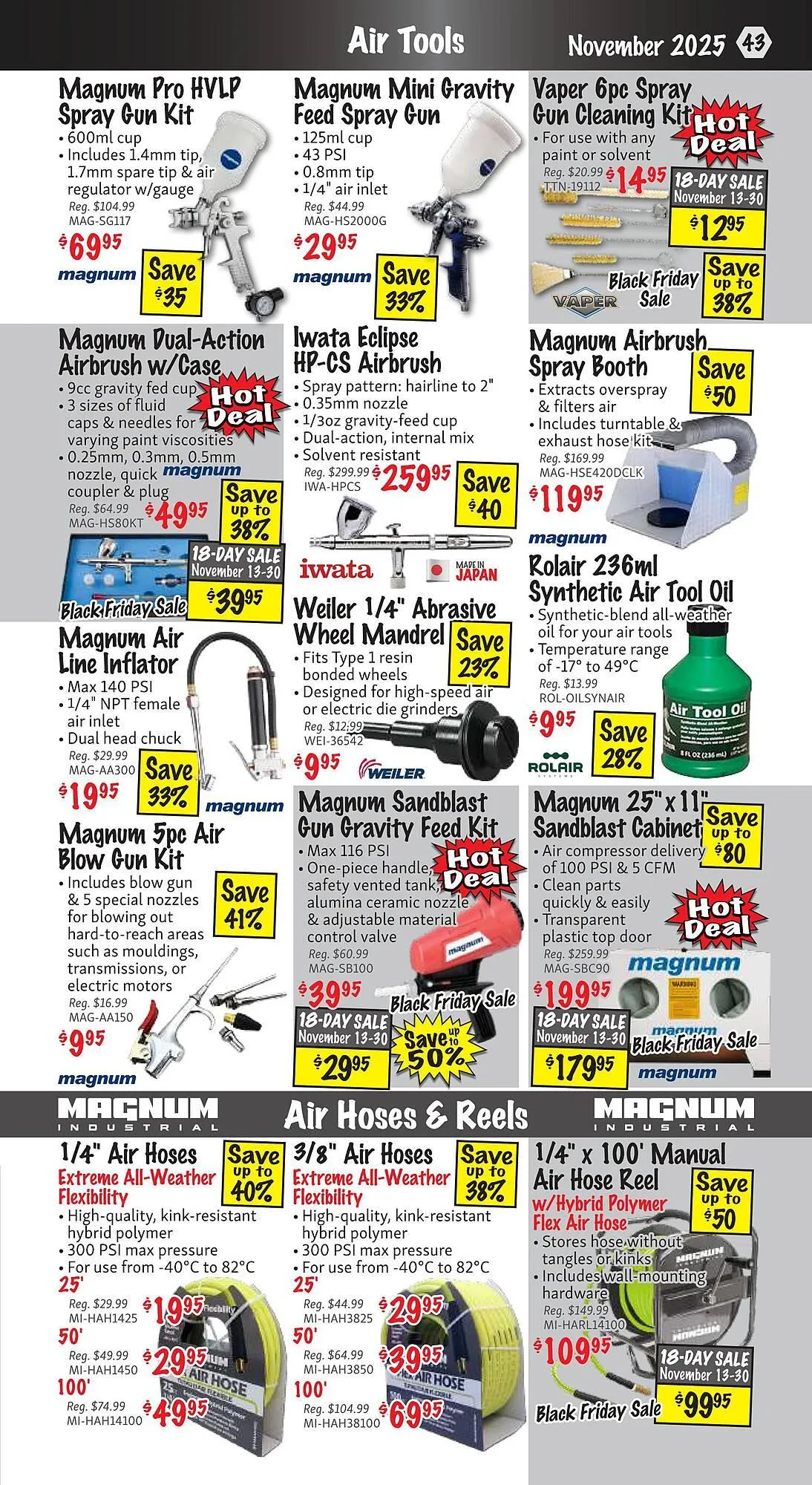 KMS Tools flyer from November 1 to November 30 2025 - flyer page 43