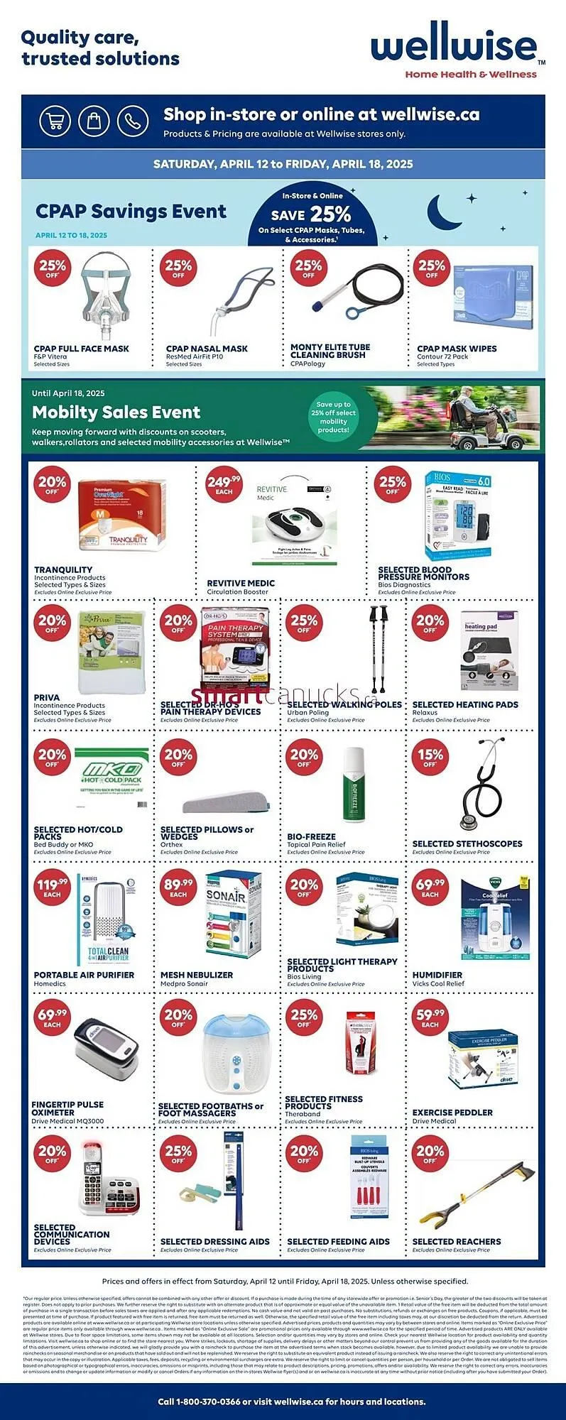 Shoppers Drug Mart flyer from April 11 to April 17 2025 - flyer page 1