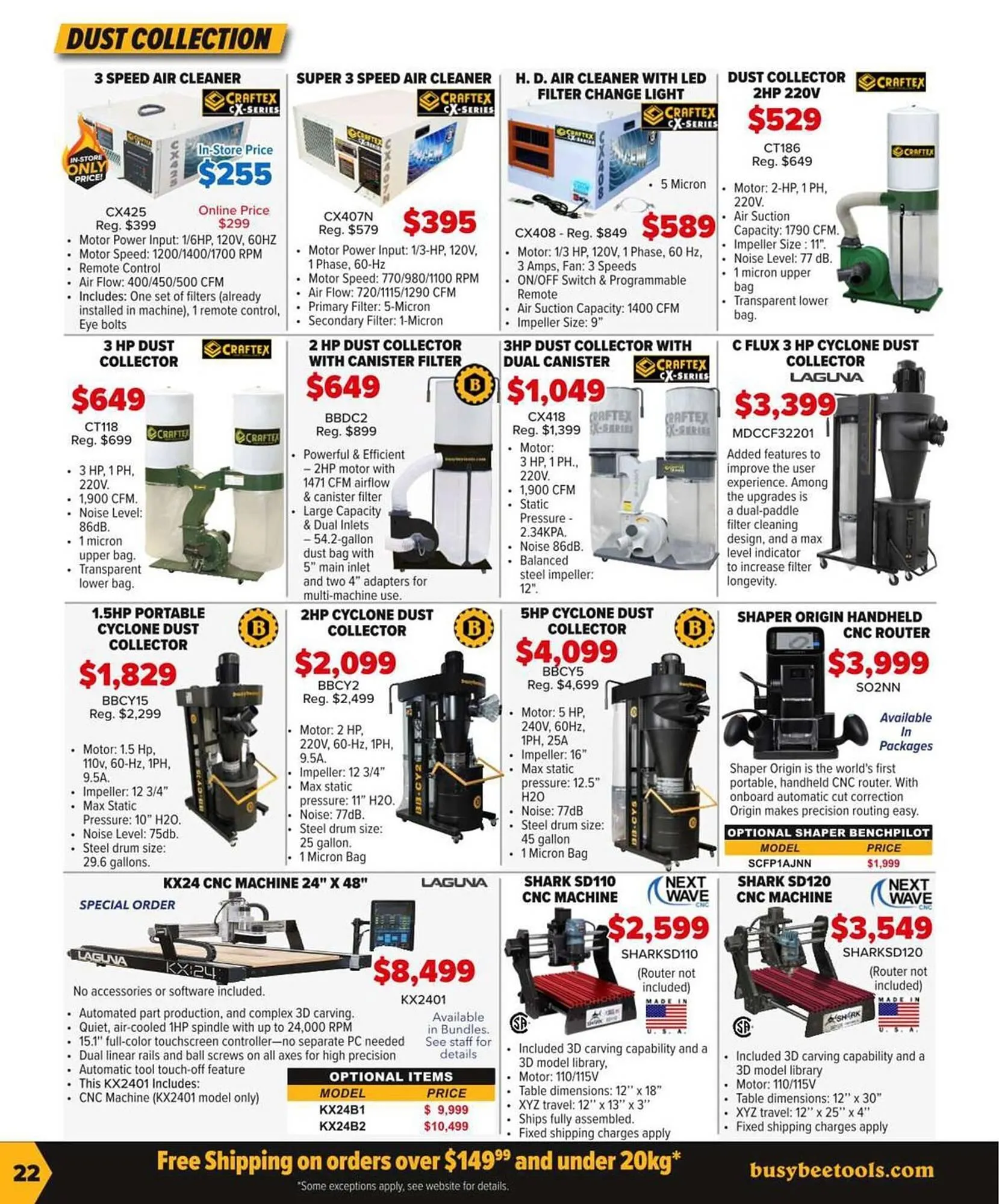 Busy Bee Tools flyer from November 10 to January 10 2026 - flyer page 22
