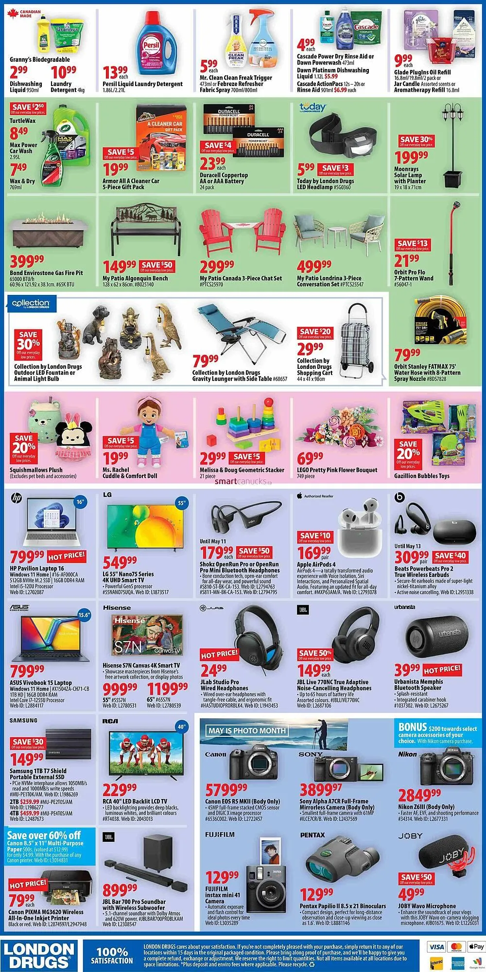 London Drugs flyer from May 8 to May 14 2025 - flyer page 4
