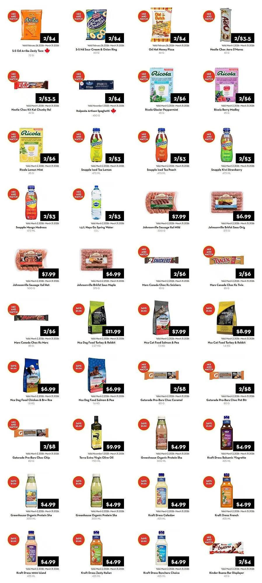 Rabba flyer from March 11 to March 18 2026 - flyer page 2