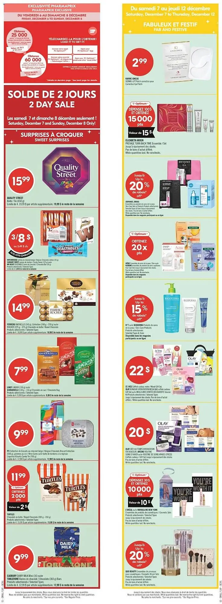 Pharmaprix flyer from December 7 to December 12 2024 - flyer page 1