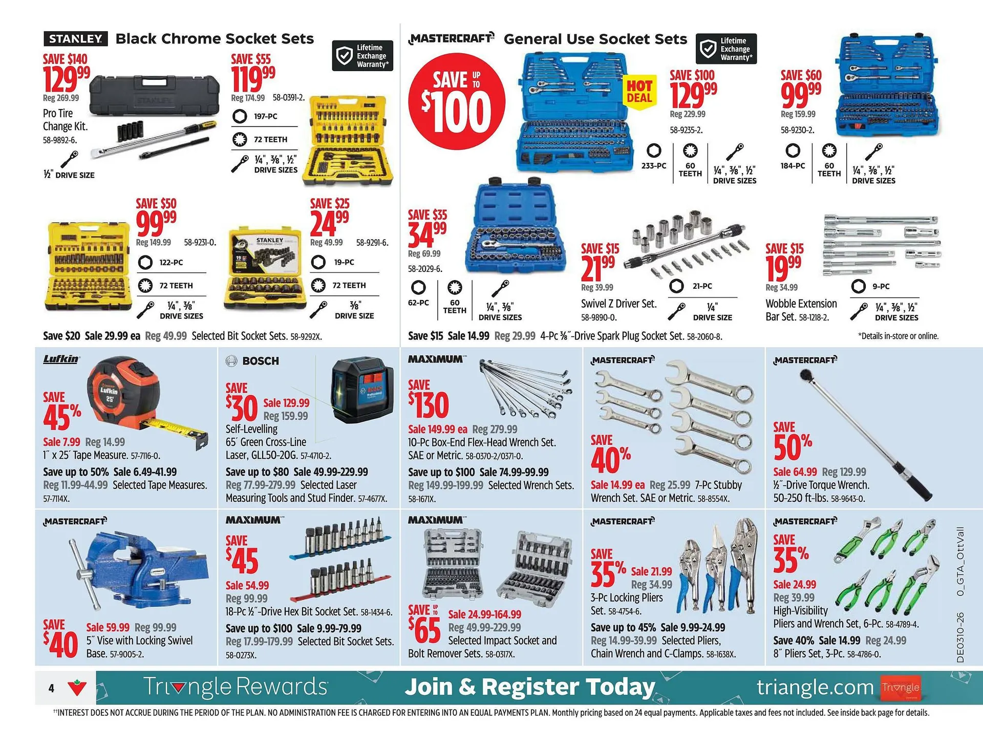 Canadian Tire flyer from March 6 to March 12 2026 - flyer page 4
