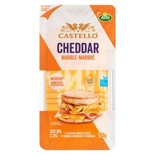 Arla Marble Sliced Cheese 165gm