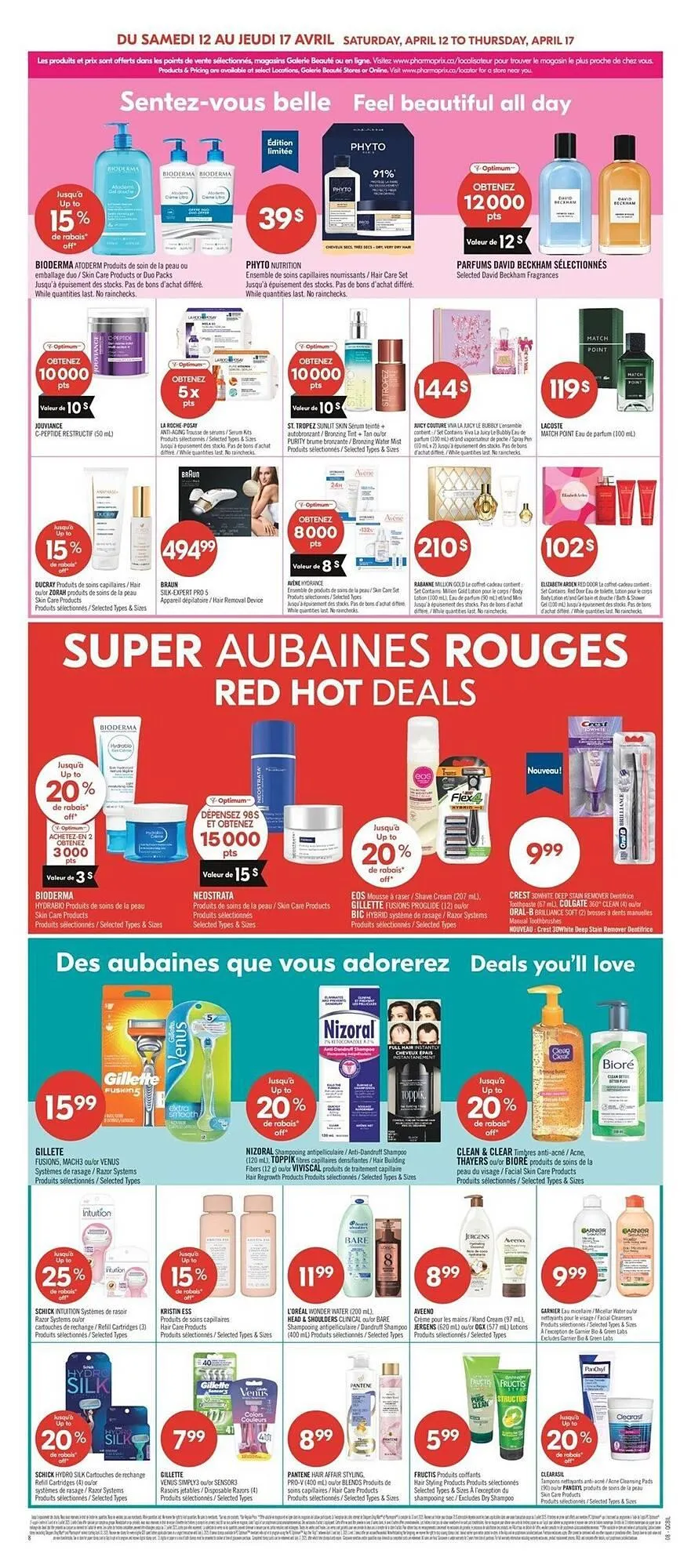 Pharmaprix flyer from April 12 to April 17 2025 - flyer page 10