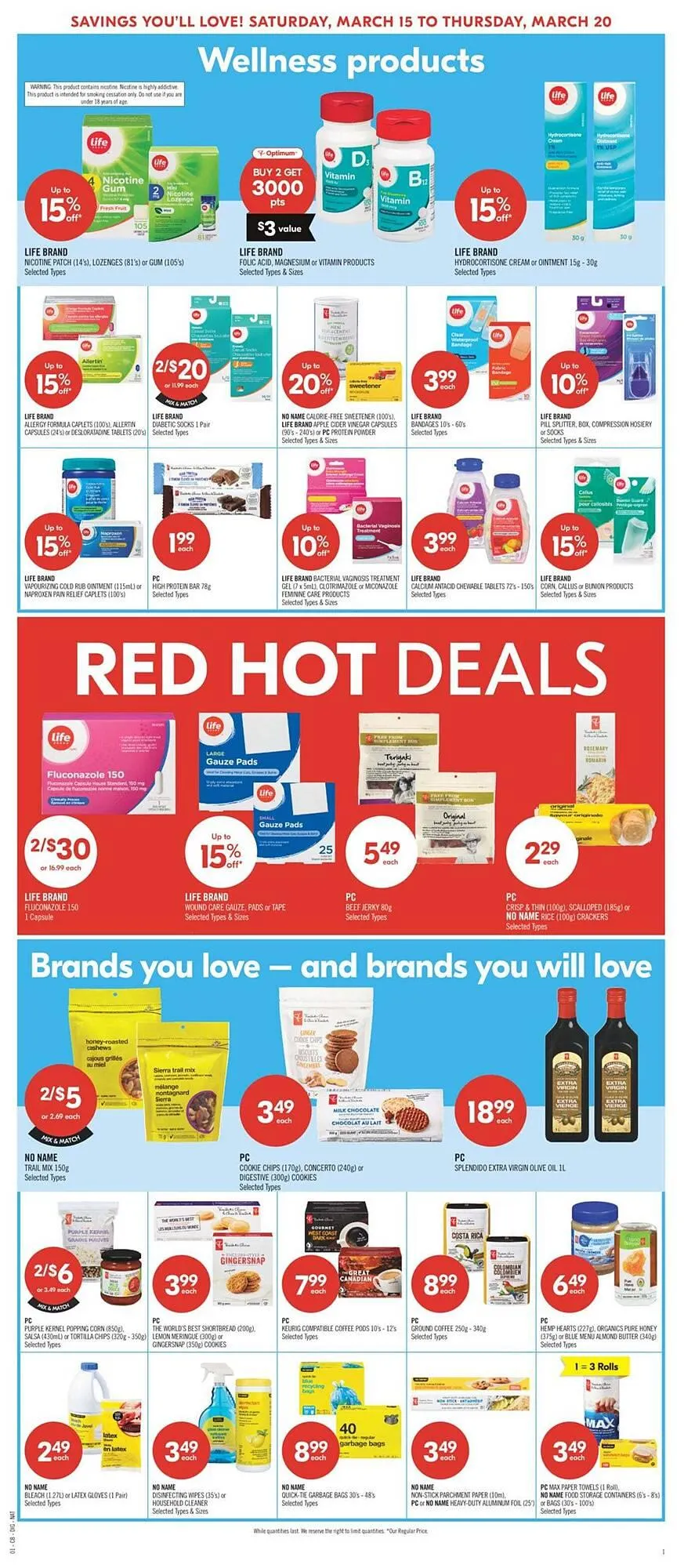 Shoppers Drug Mart flyer from March 15 to March 21 2025 - flyer page 13