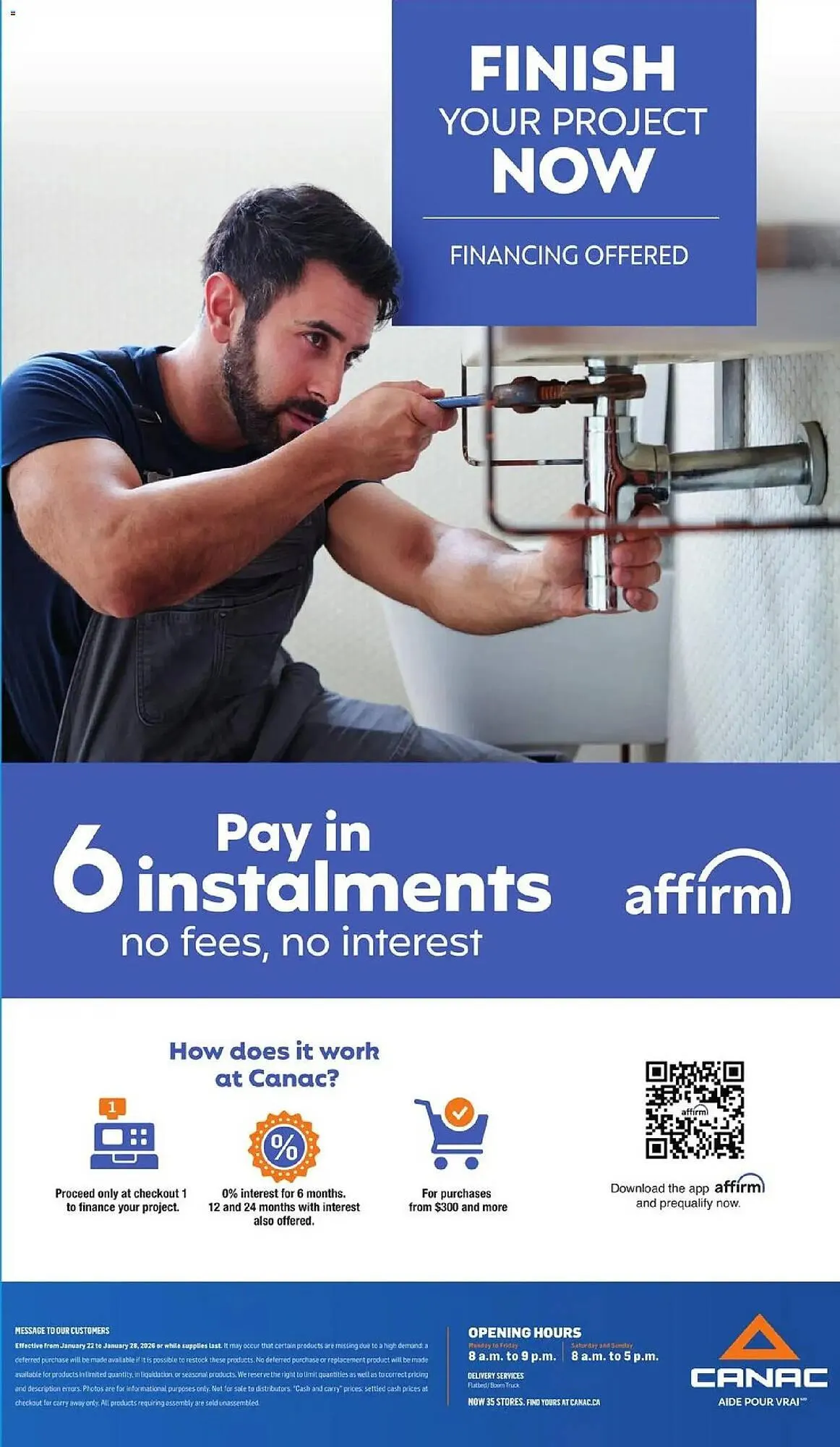 Canac flyer from January 22 to January 28 2026 - flyer page 14