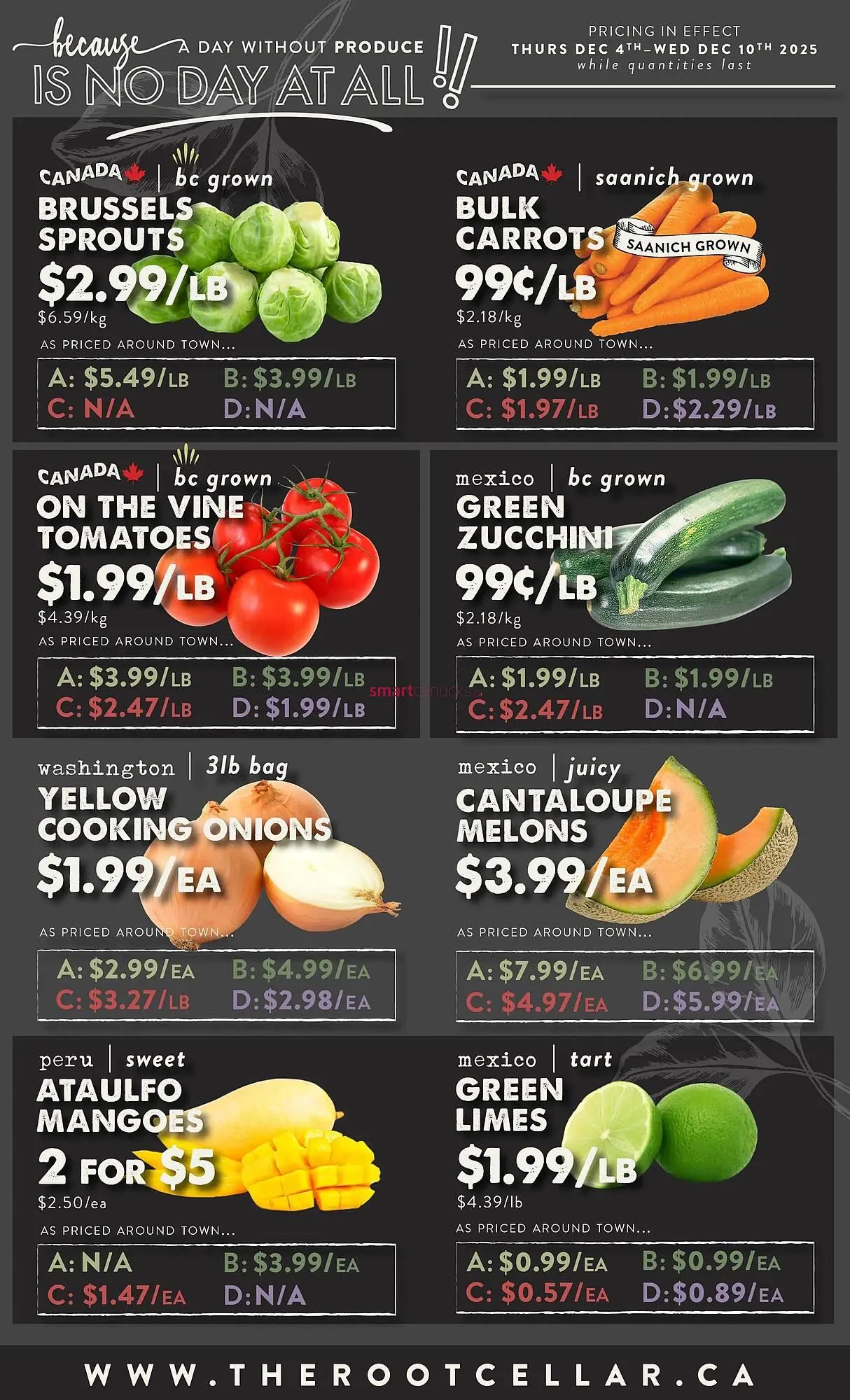 The Root Cellar flyer from December 4 to December 10 2025 - flyer page 2