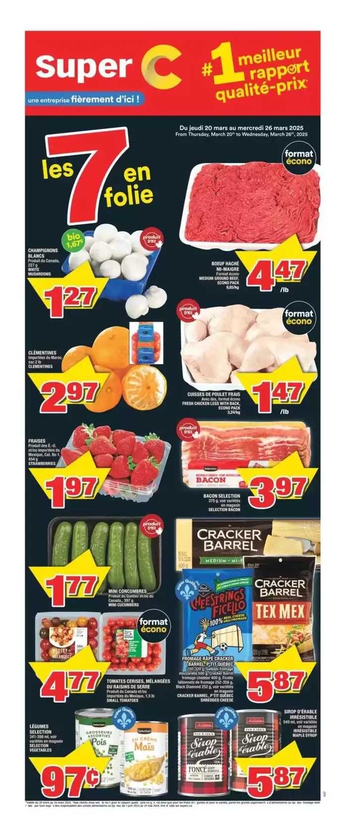 Special offers for you from March 20 to March 26 2025 - flyer page 1