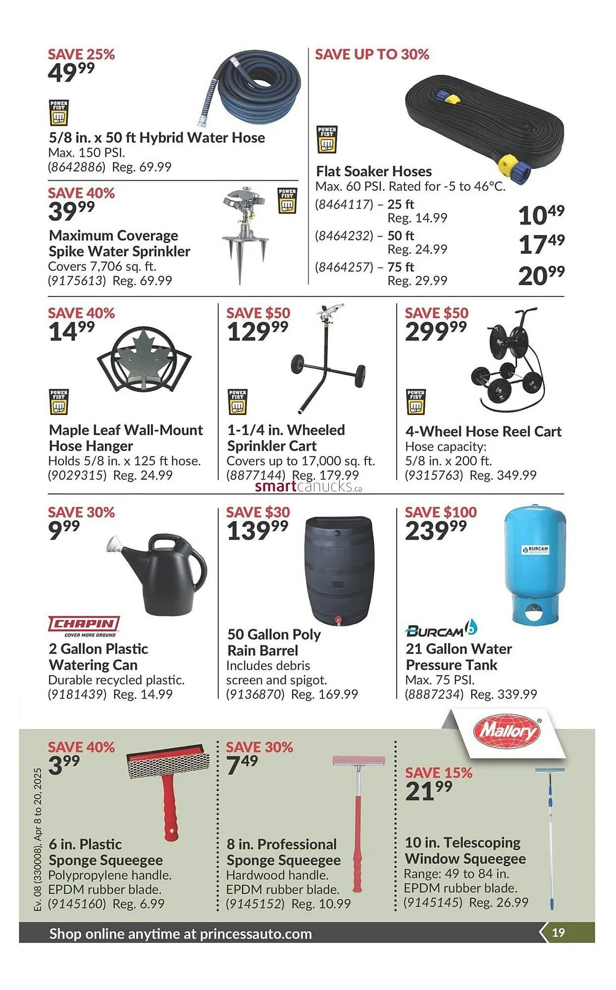 Princess Auto flyer from April 6 to April 12 2025 - flyer page 25