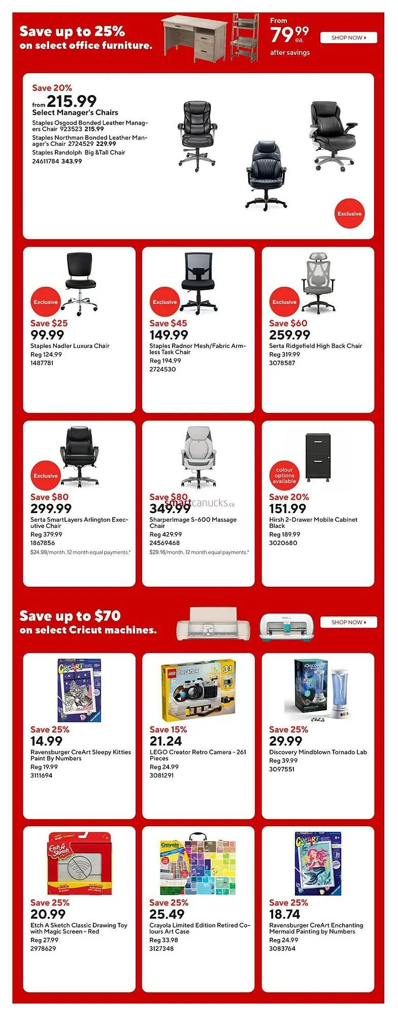 Staples flyer from February 13 to February 19 2026 - flyer page 12