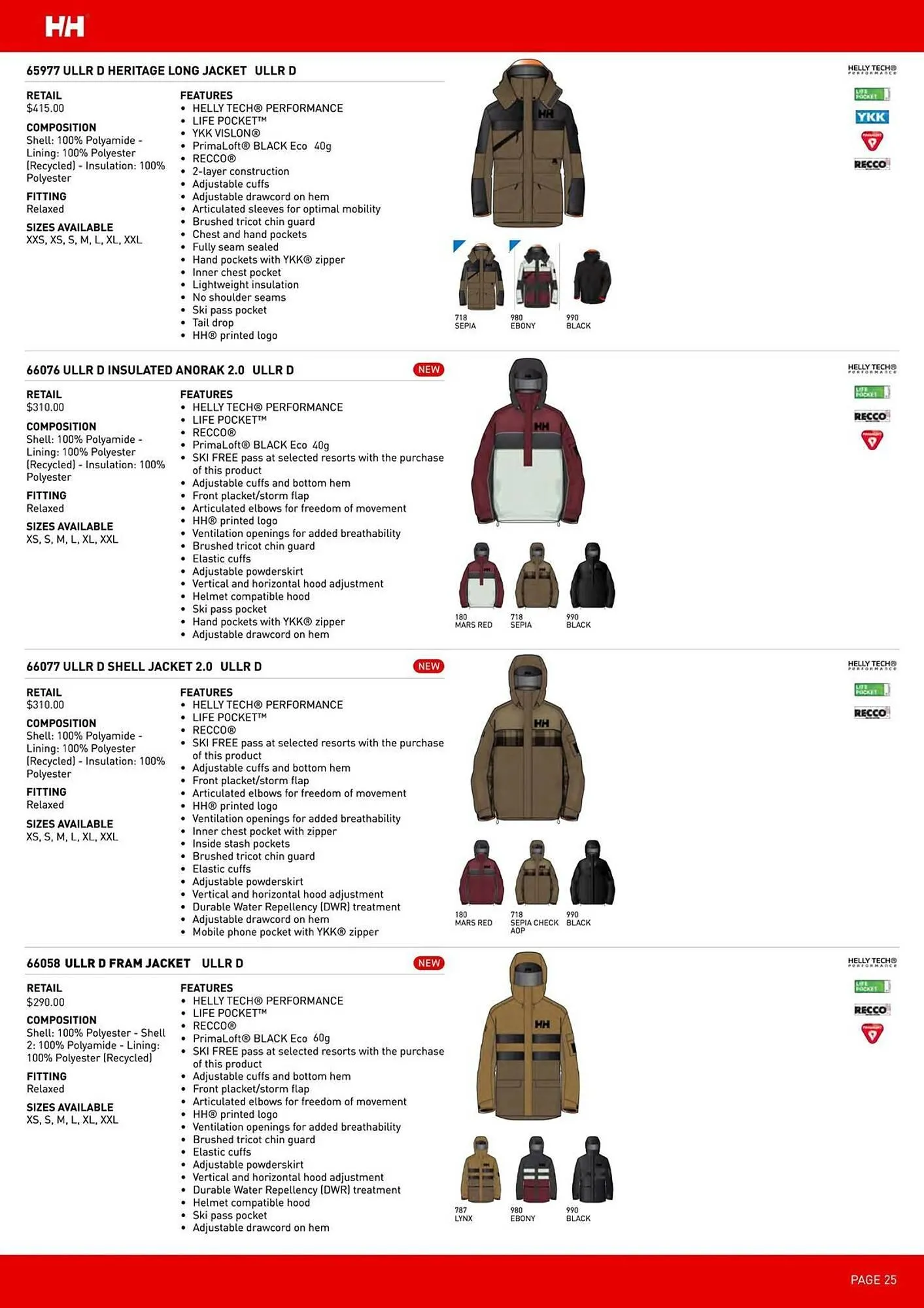 Helly Hansen flyer from September 11 to February 28 2026 - flyer page 25