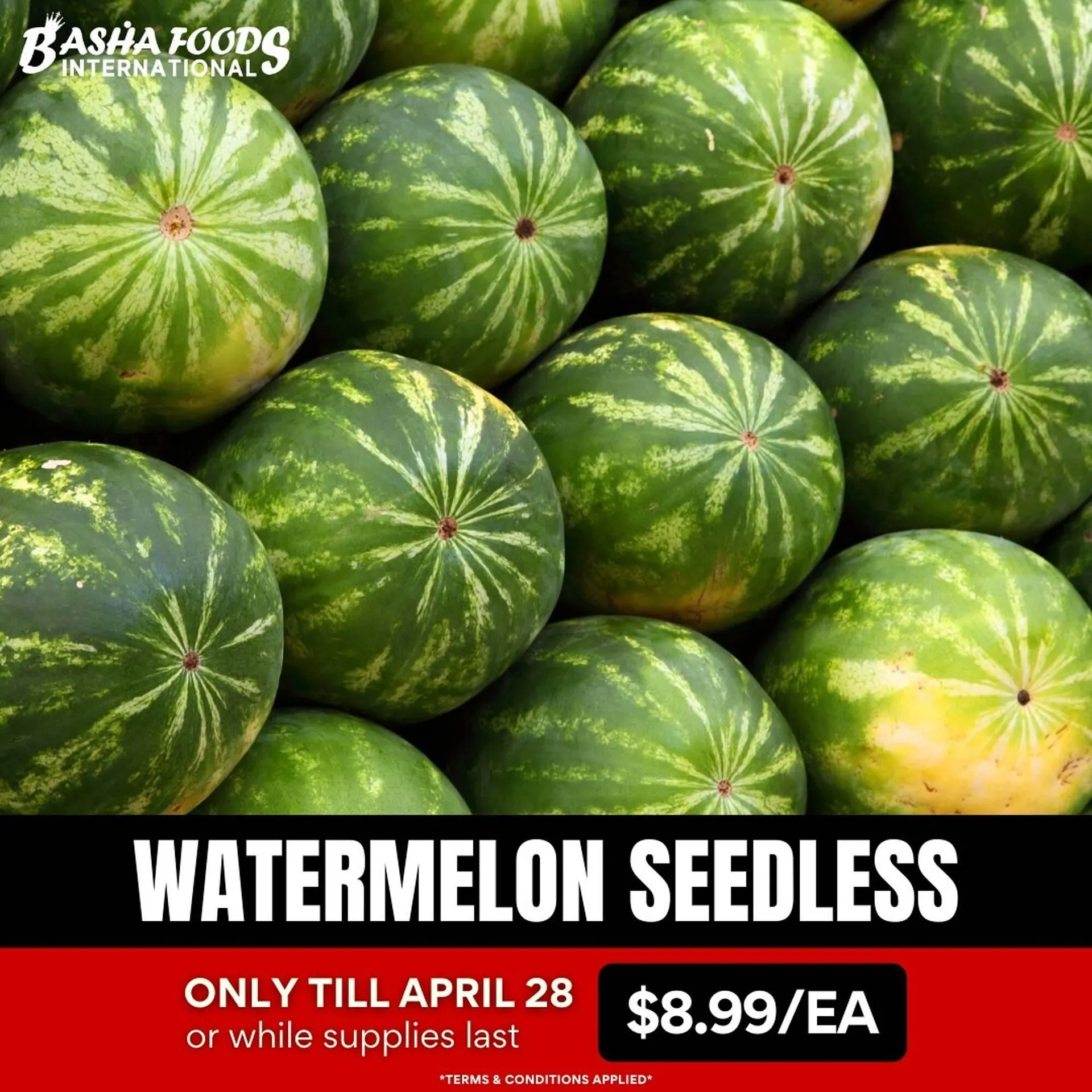 Basha Foods flyer from April 24 to April 28 2025 - flyer page 12