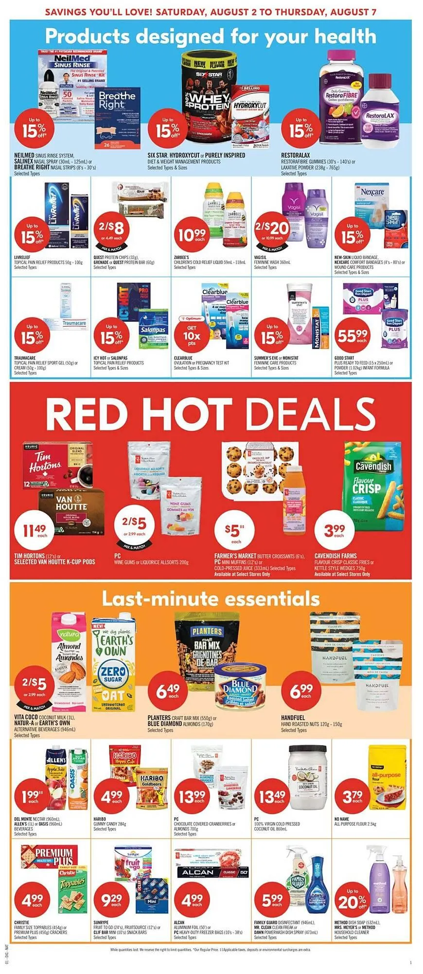 Shoppers Drug Mart flyer from July 31 to August 14 2025 - flyer page 16