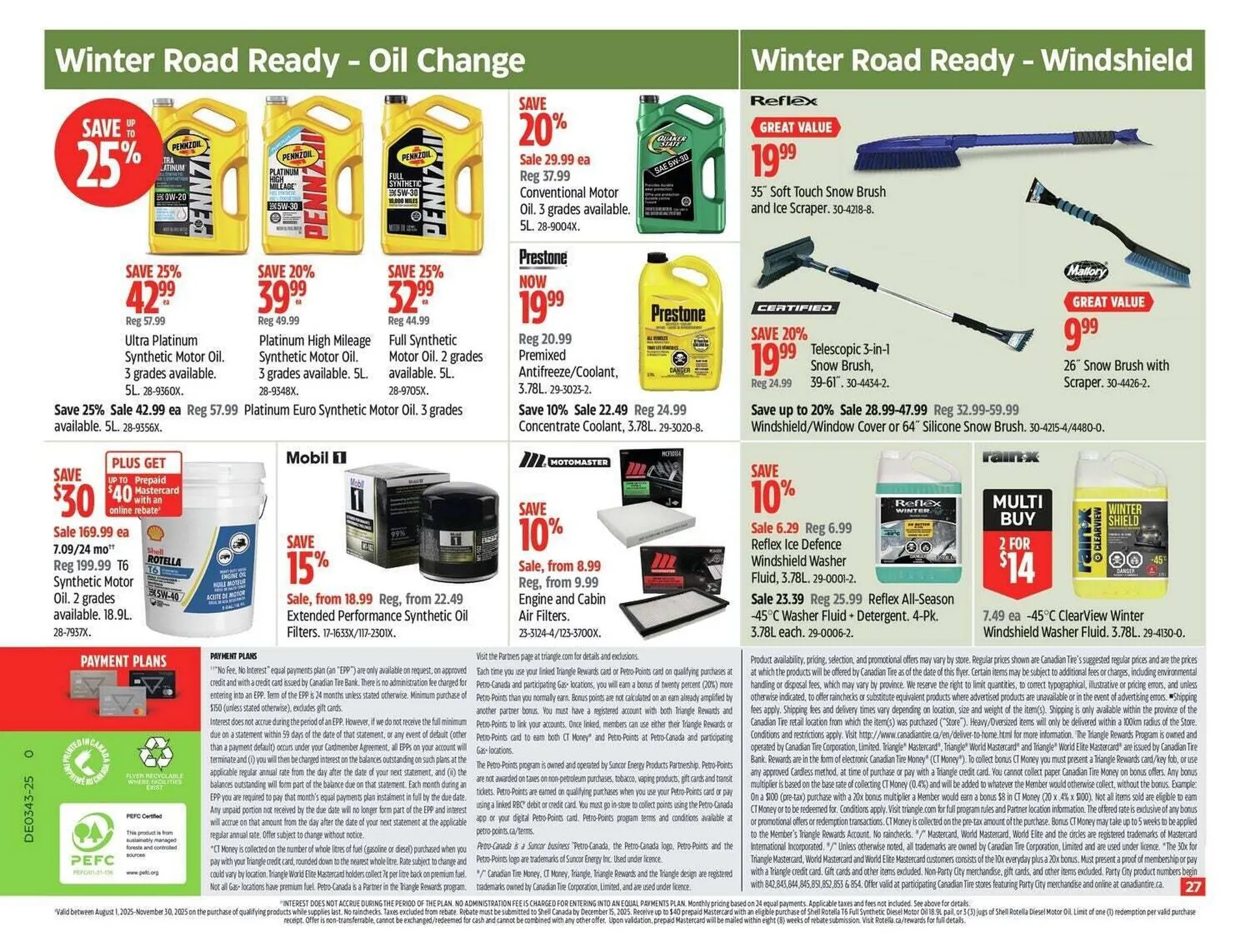 Canadian Tire flyer from October 16 to November 6 2025 - flyer page 39