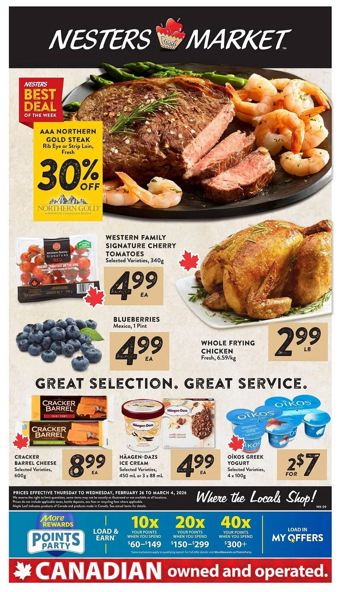 Nesters Market flyer from February 26 to March 4 2026 - flyer page 1