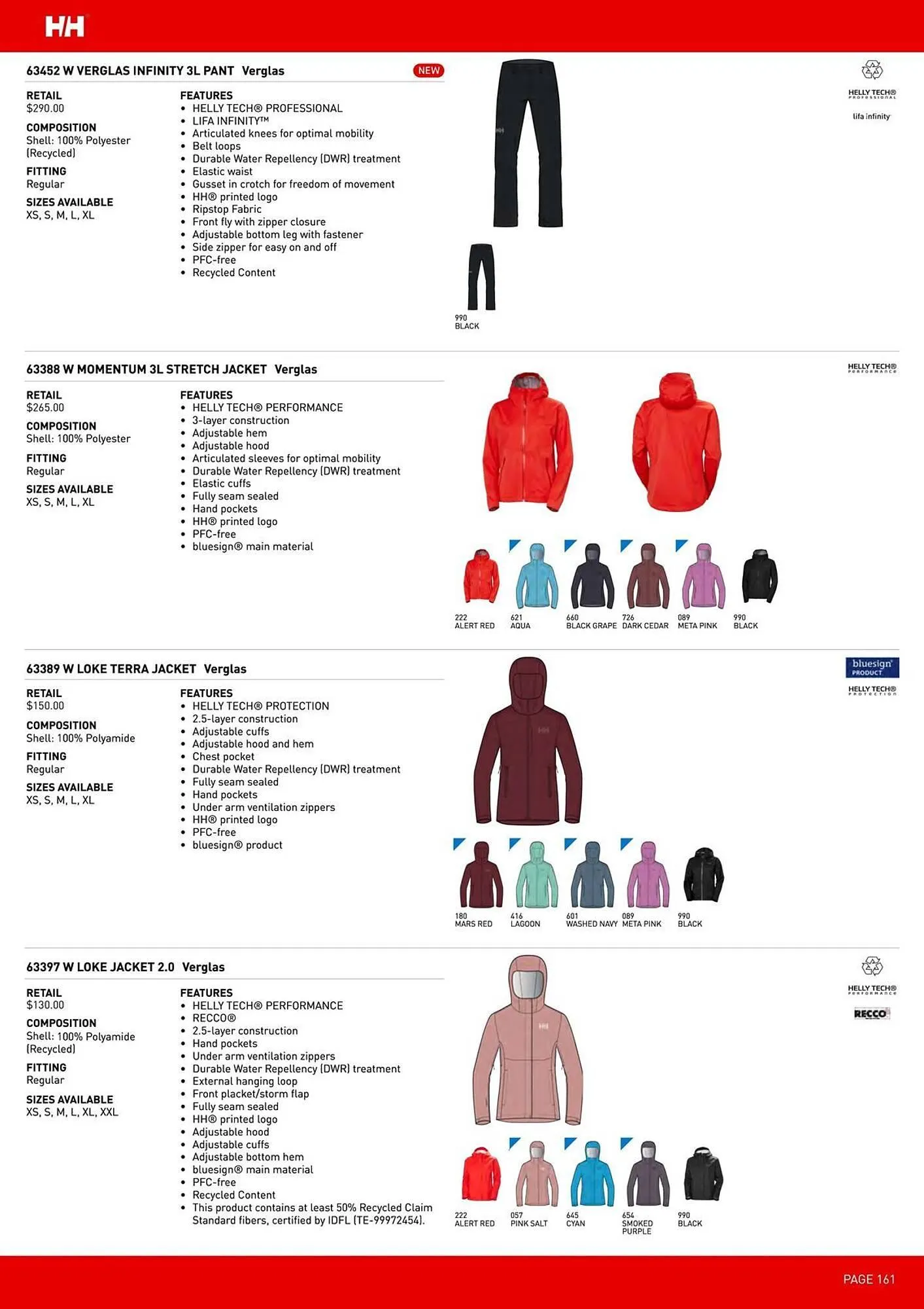 Helly Hansen flyer from September 11 to February 28 2026 - flyer page 161