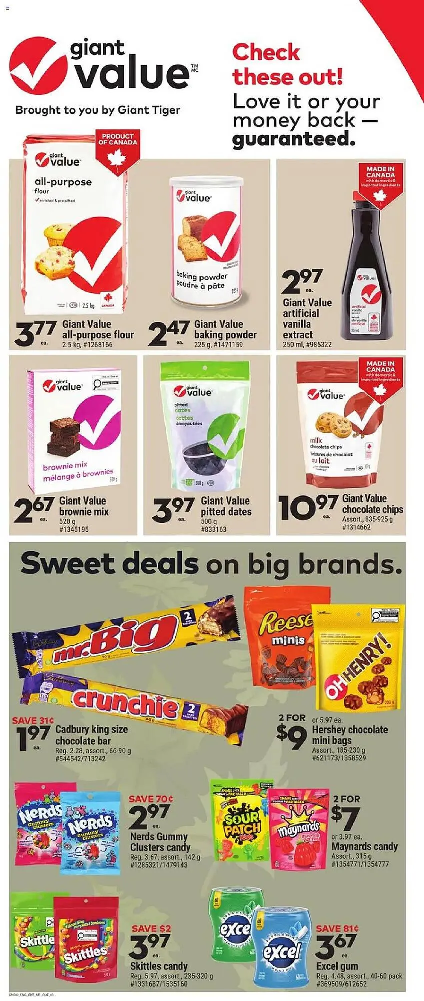 Giant Tiger flyer from October 1 to October 7 2025 - flyer page 3