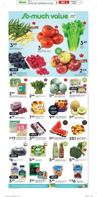 Sobeys Flyer from August 20 to August 26 2026 - flyer page 5