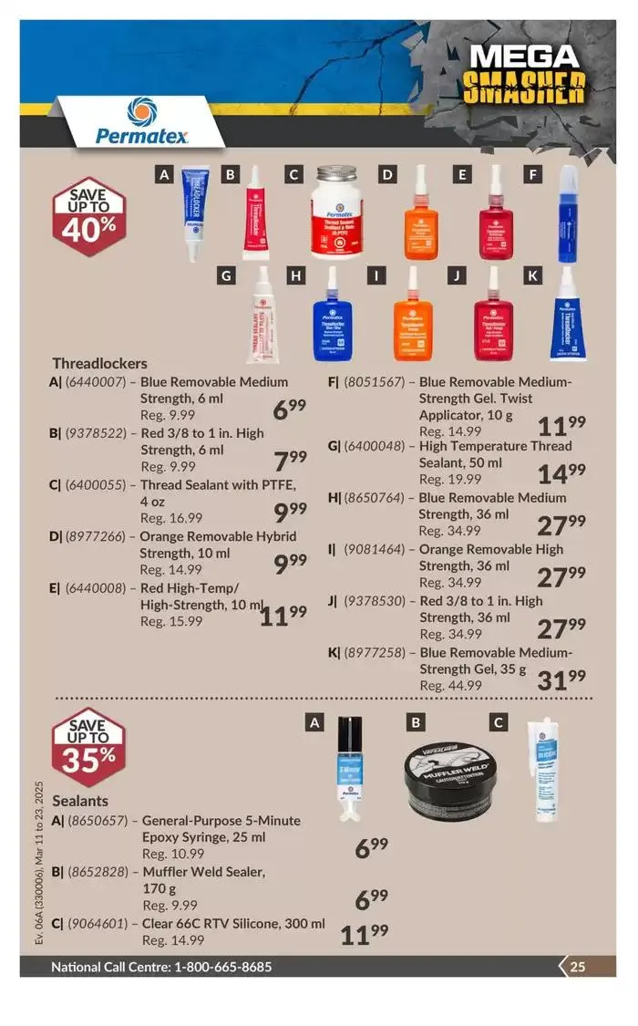 National Sale from March 11 to March 23 2025 - flyer page 30