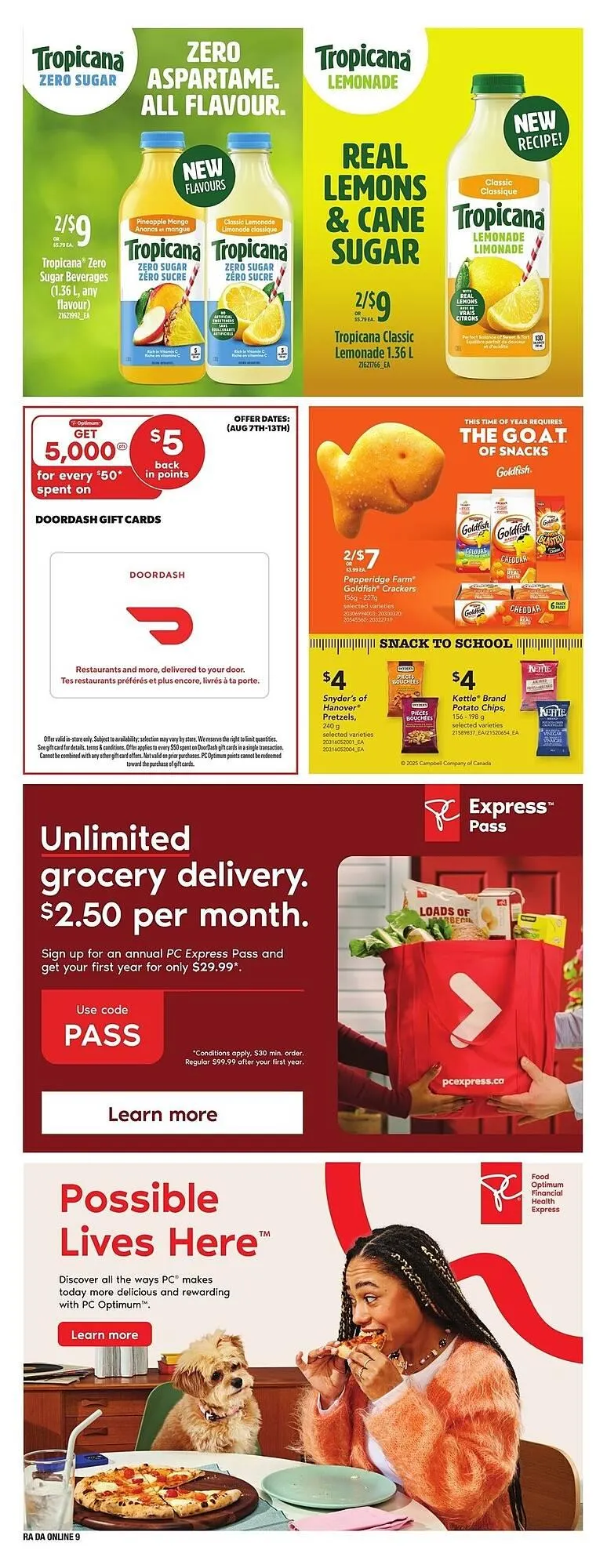 Real Canadian Superstore flyer from August 7 to August 13 2025 - flyer page 19