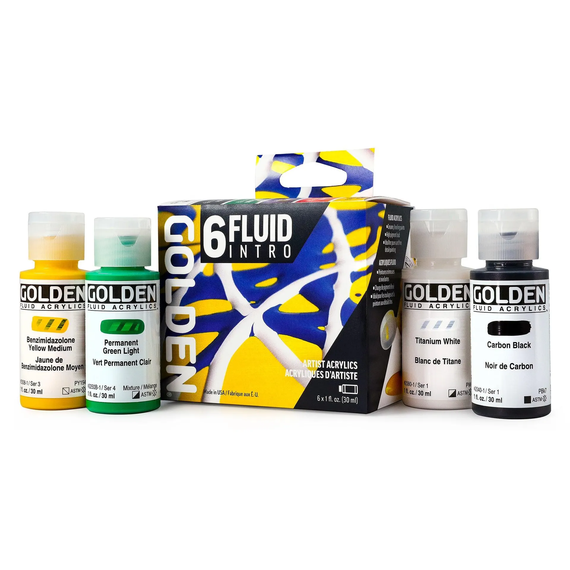 Fluid Acrylic Intro Kit - 6 Pieces