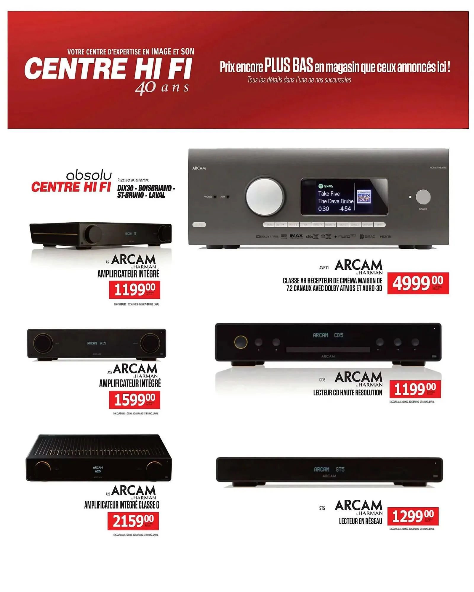 Centre Hi-Fi flyer from January 16 to January 22 2026 - flyer page 47