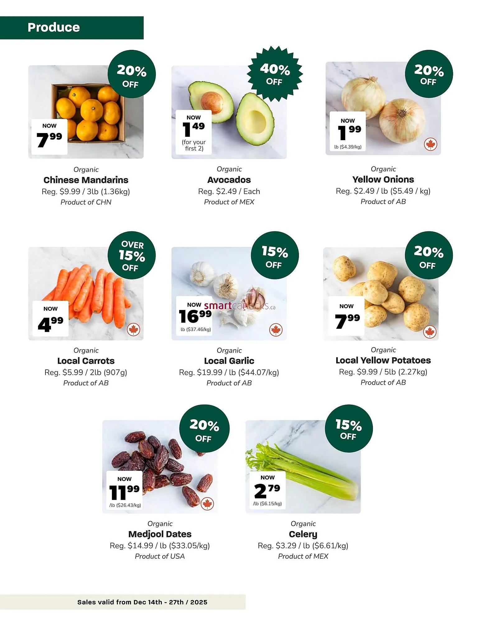 Blush Lane Organics flyer from December 14 to December 27 2025 - flyer page 3