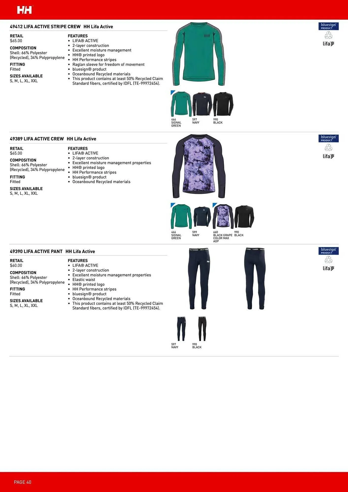 Helly Hansen flyer from September 11 to February 28 2026 - flyer page 40