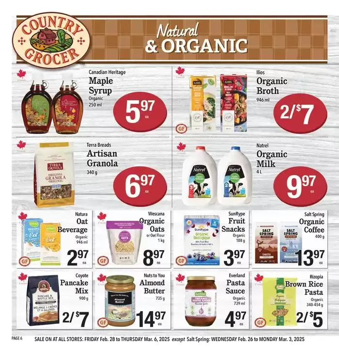 Special offers for you from February 26 to March 12 2025 - flyer page 6