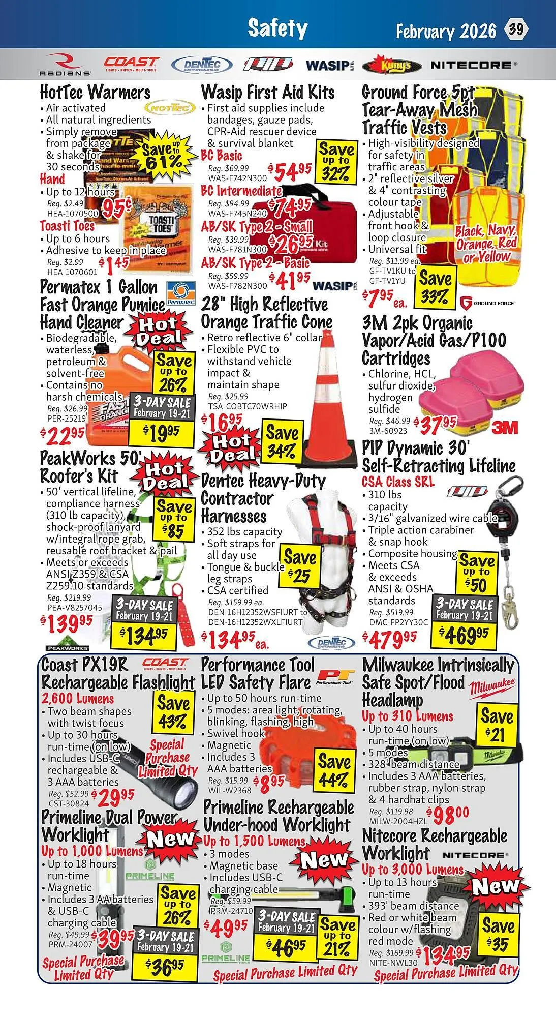 KMS Tools flyer from February 1 to February 28 2026 - flyer page 39
