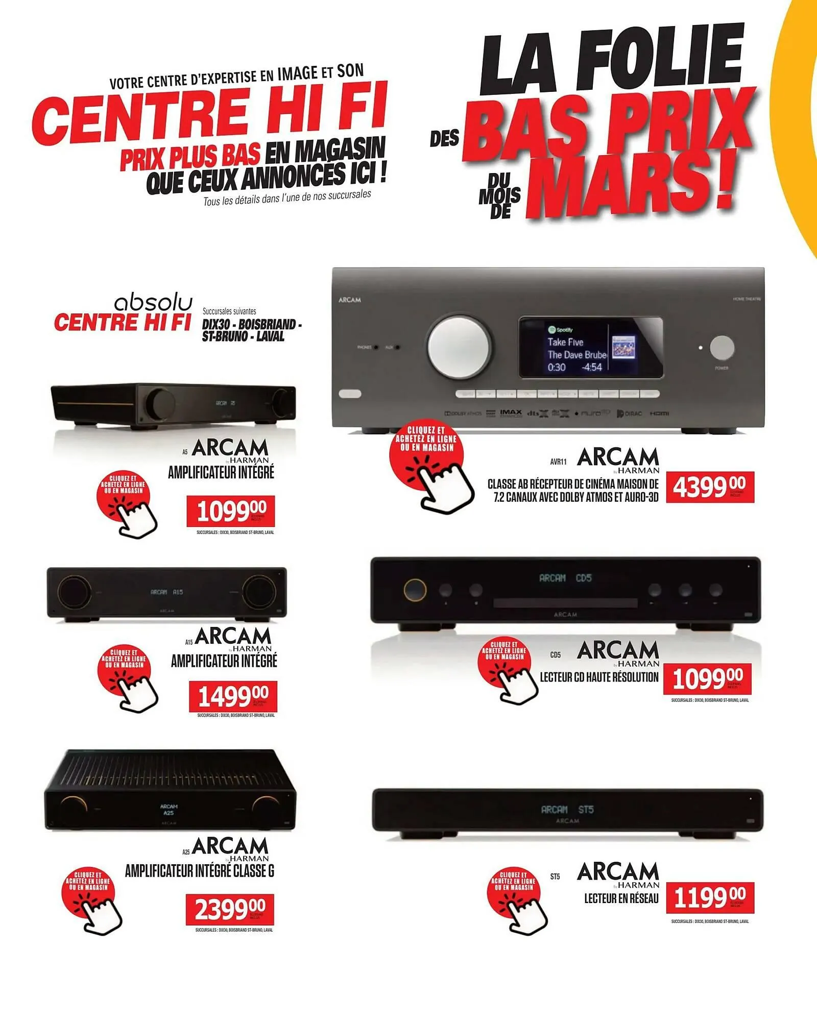 Centre Hi-Fi flyer from March 7 to March 13 2025 - flyer page 22