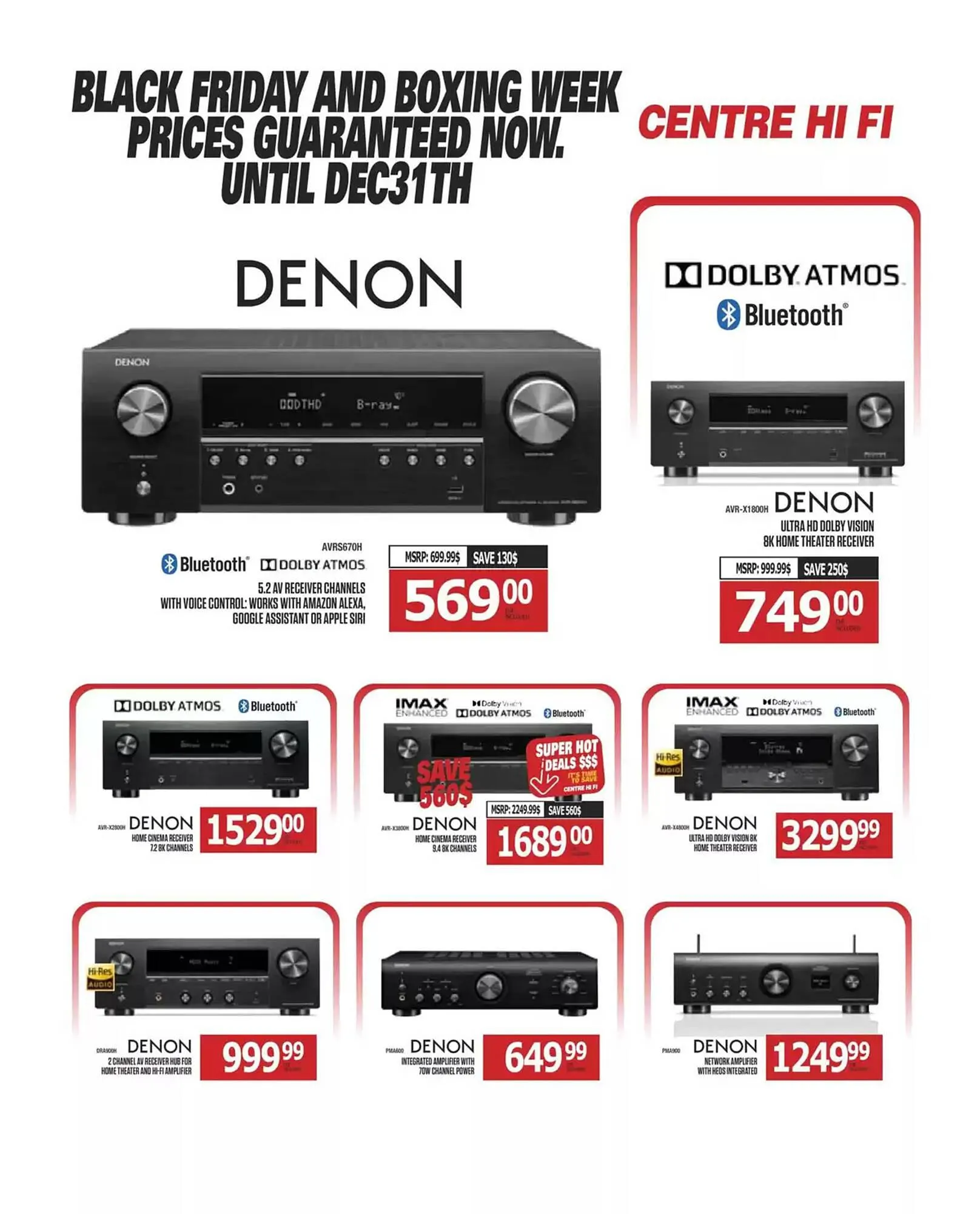 Centre Hi-Fi flyer from November 22 to November 28 2024 - flyer page 11