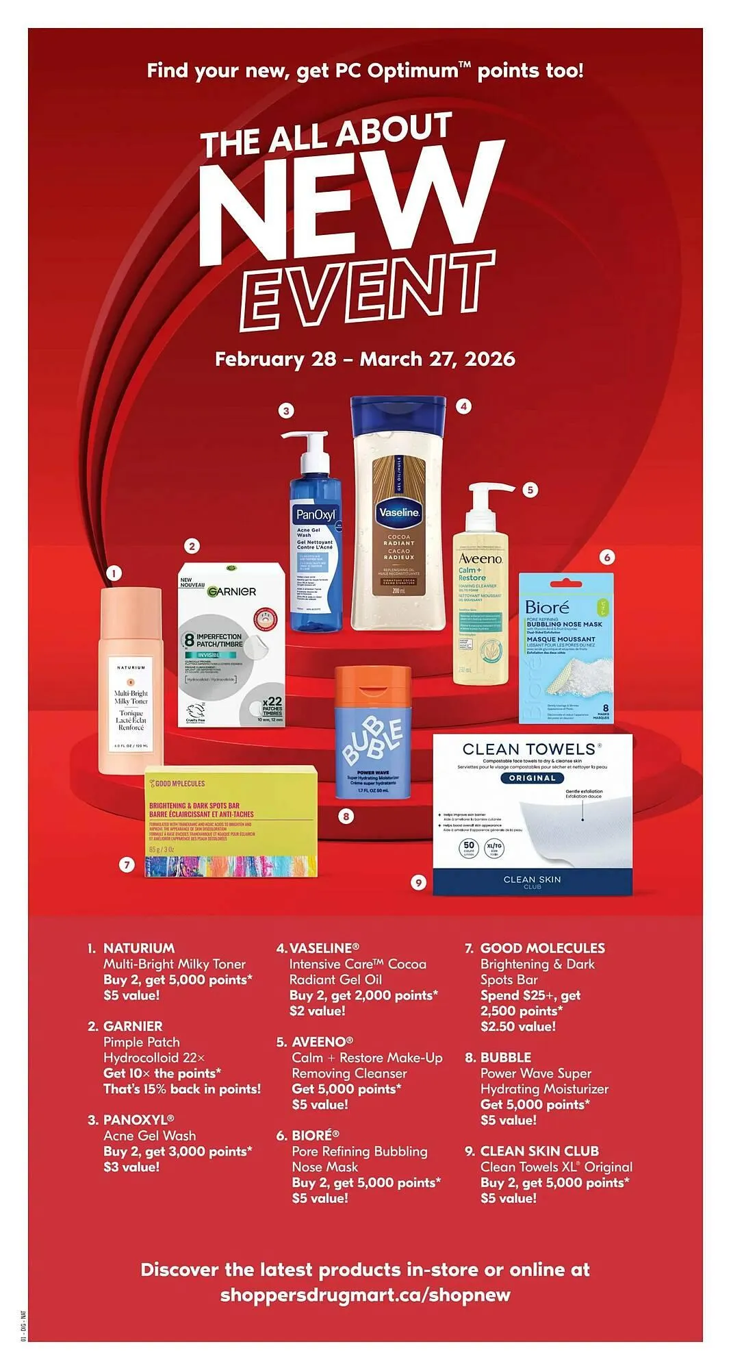 Shoppers Drug Mart flyer from March 14 to March 19 2026 - flyer page 20