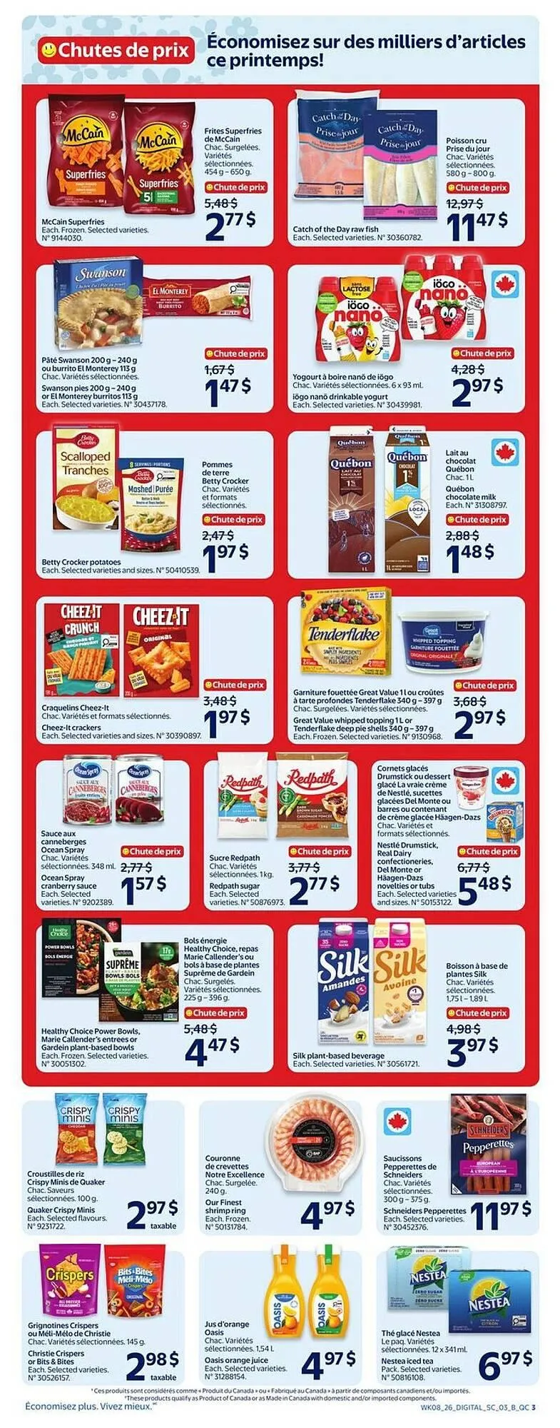 Walmart flyer from March 19 to March 25 2026 - flyer page 4
