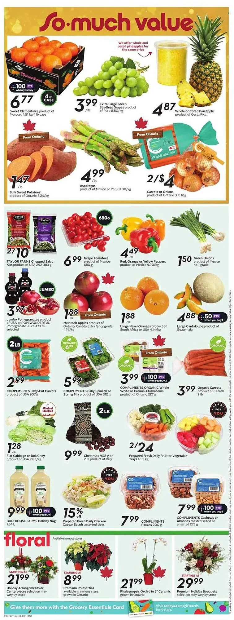 Sobeys flyer from December 18 to December 24 2025 - flyer page 2