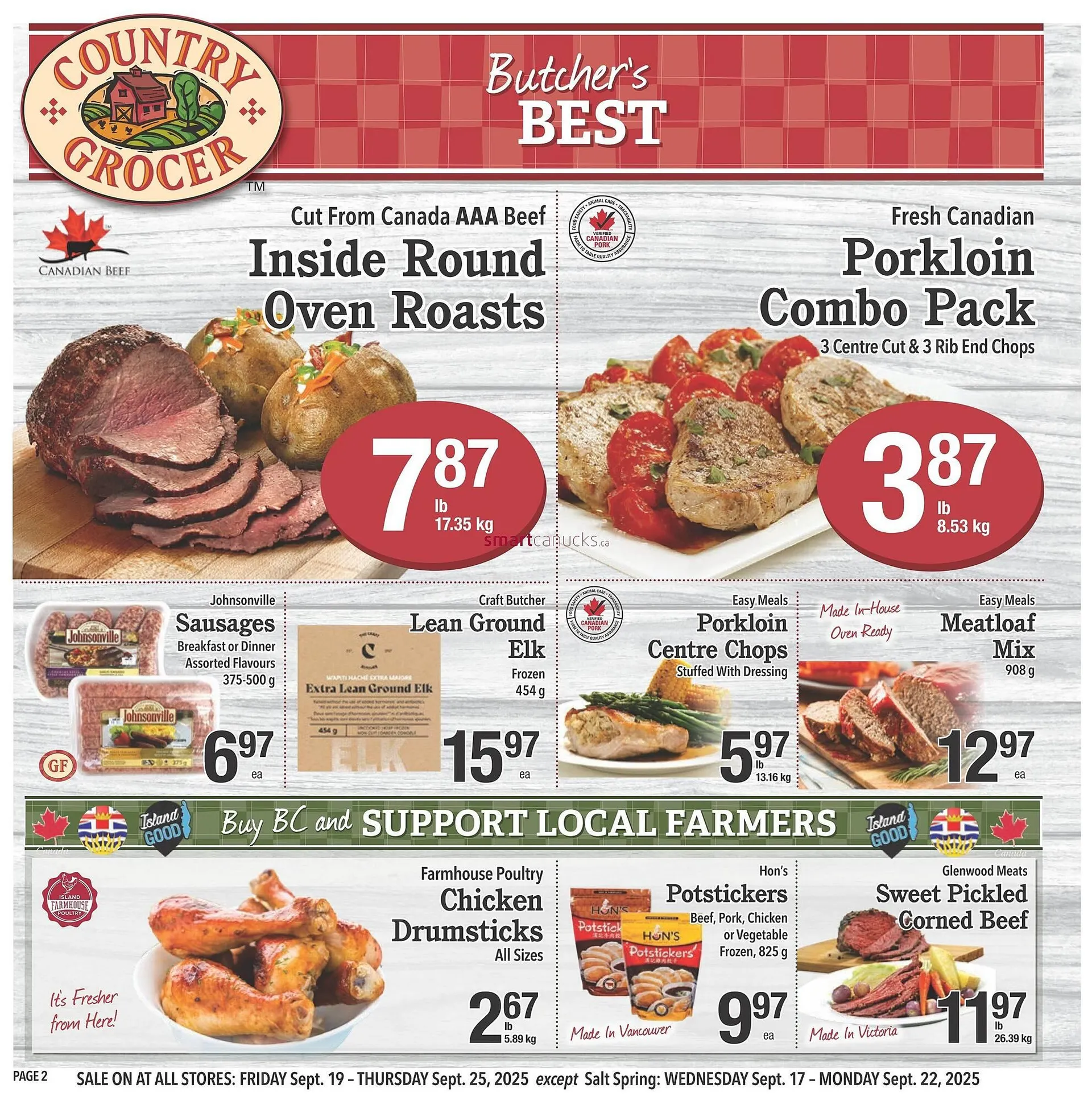 Country Grocer flyer from September 18 to September 24 2025 - flyer page 2