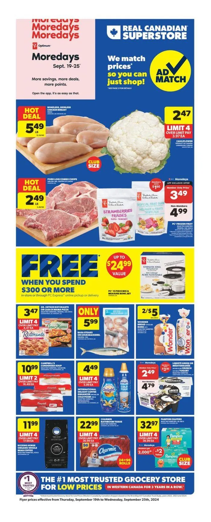 Current special promotions from September 19 to September 25 2024 - flyer page 3