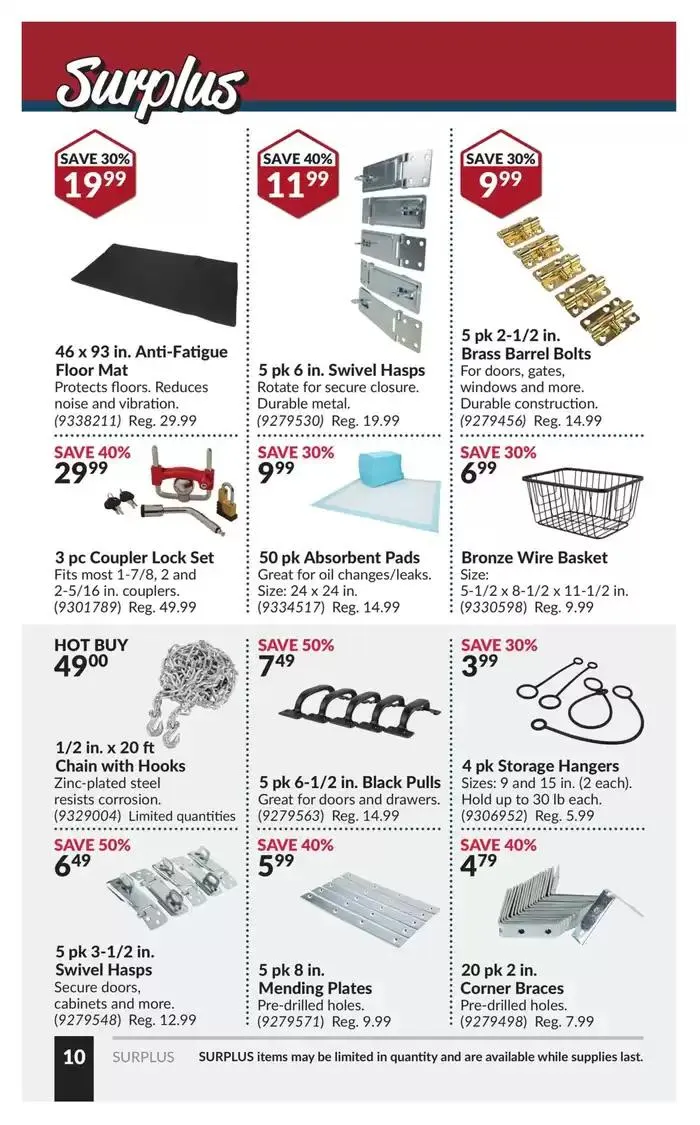 National Sale from January 14 to January 26 2025 - flyer page 15