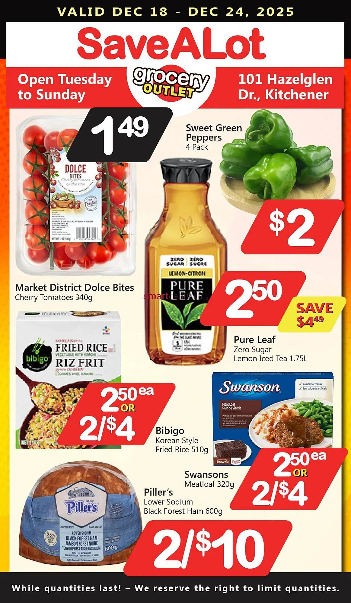 Save on Foods flyer from December 18 to December 24 2025 - flyer page 1