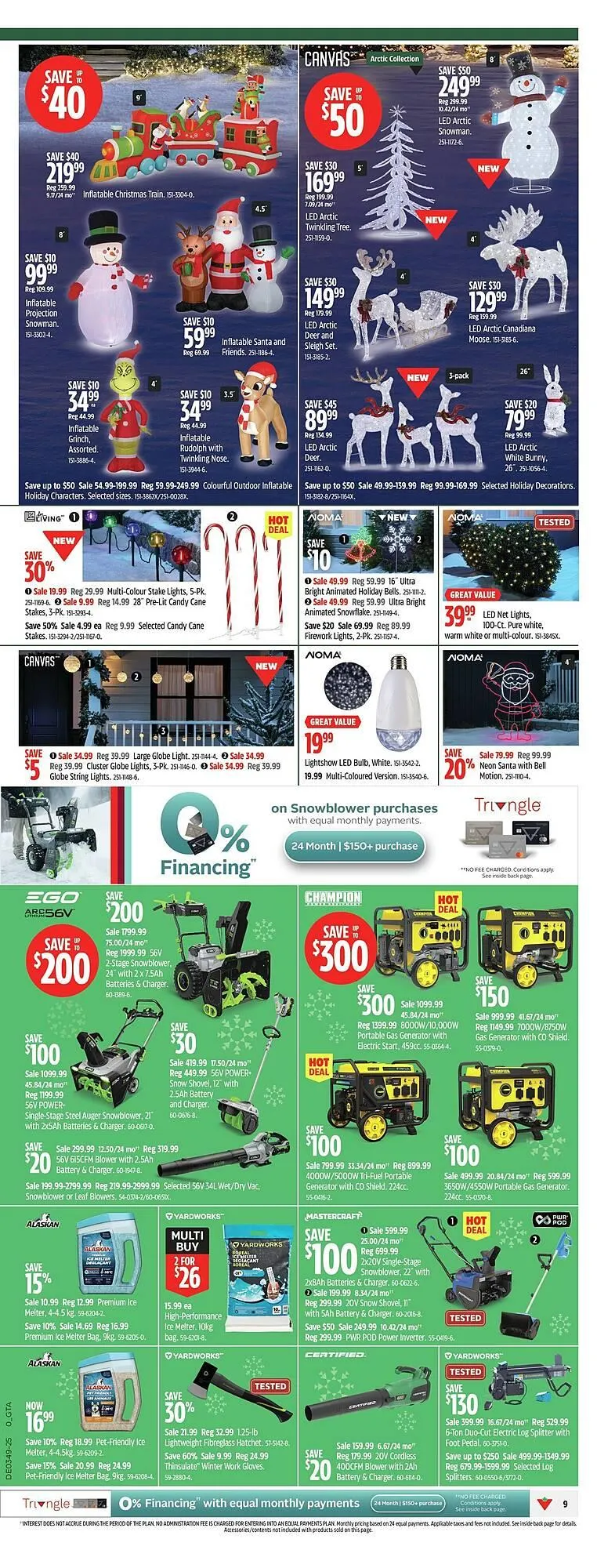 Canadian Tire flyer from November 27 to December 4 2025 - flyer page 12