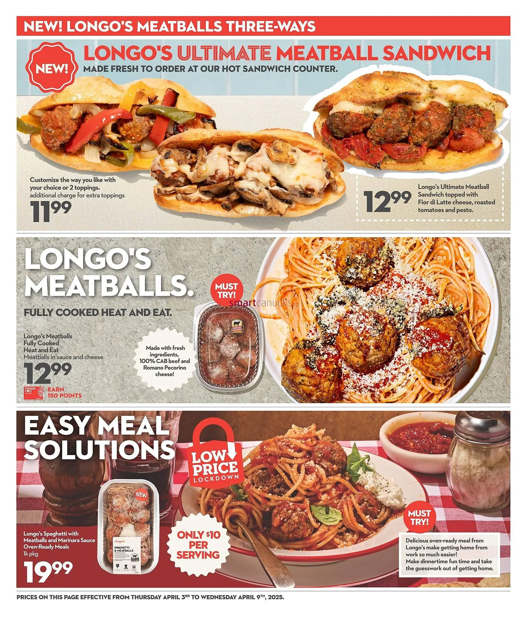 Longo's flyer from April 3 to April 9 2025 - flyer page 11