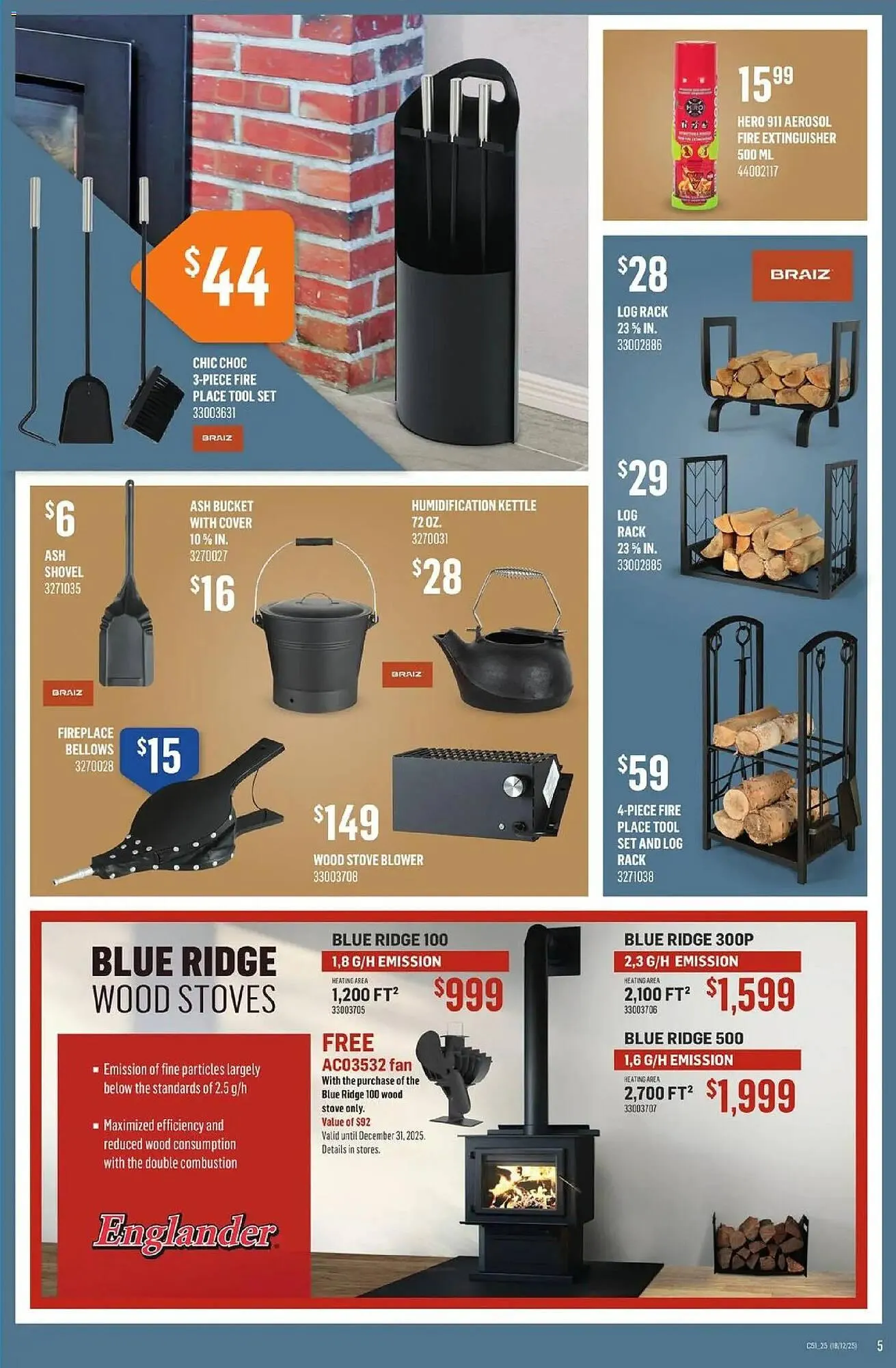 Canac flyer from December 18 to January 1 2026 - flyer page 5
