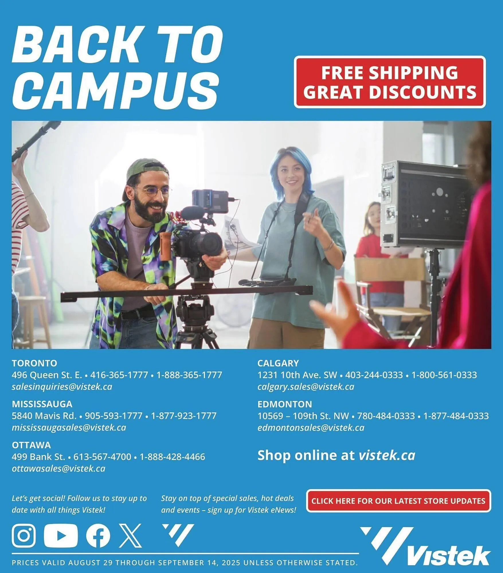 Vistek flyer from August 28 to September 25 2025 - flyer page 11