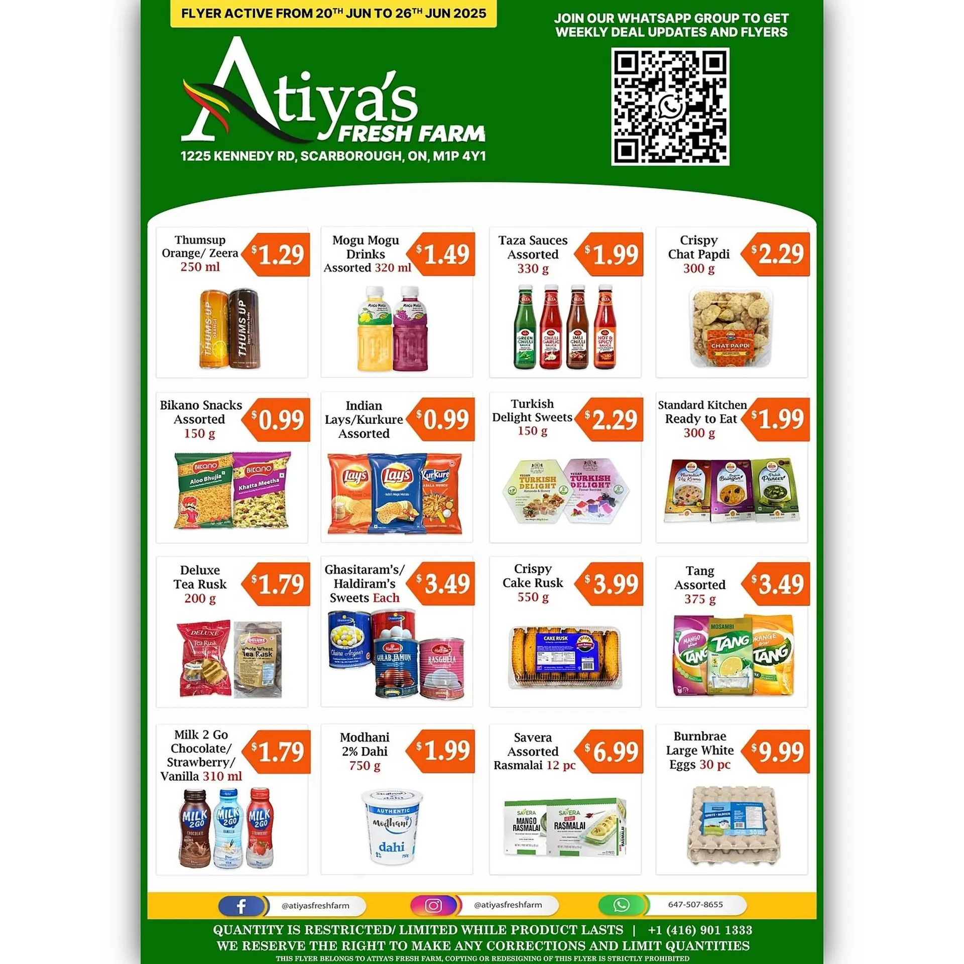 Atiya's Fresh Farm flyer from June 20 to June 26 2025 - flyer page 2