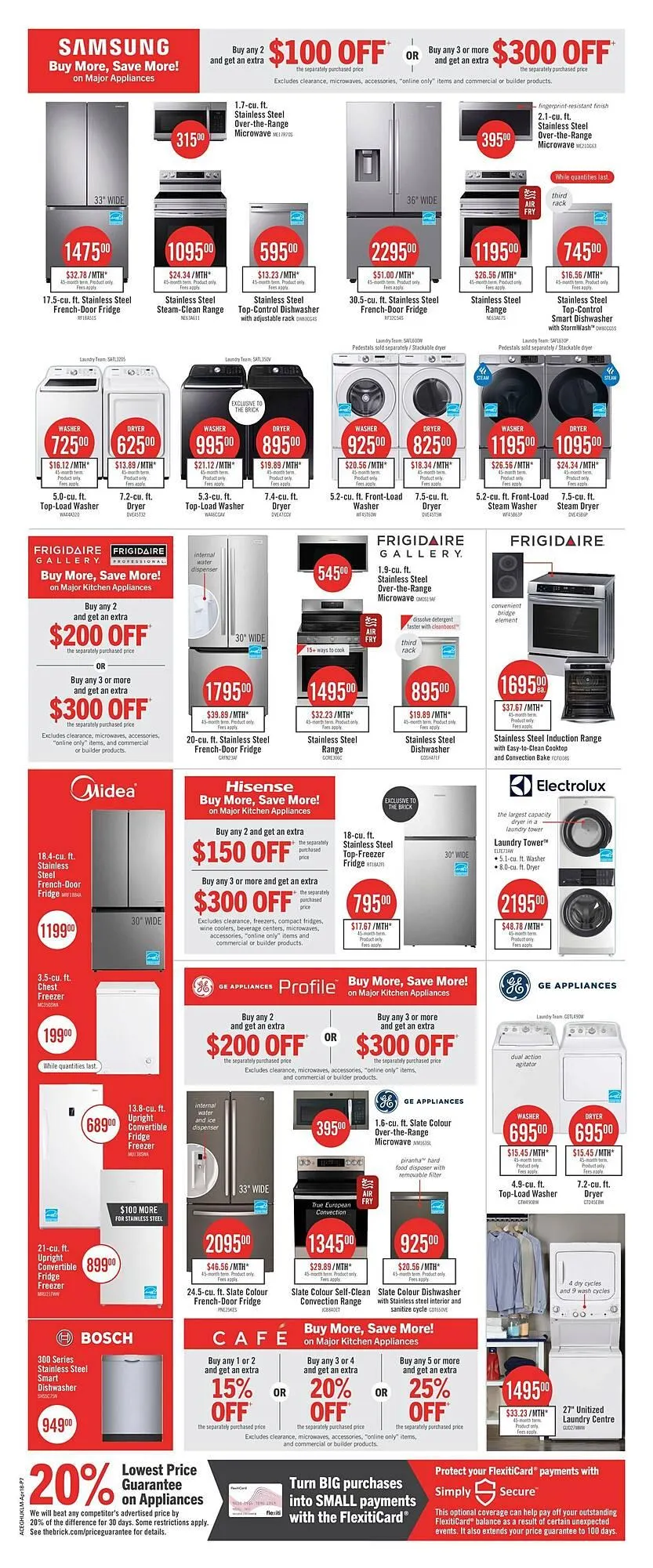 The Brick flyer from April 18 to April 21 2025 - flyer page 18